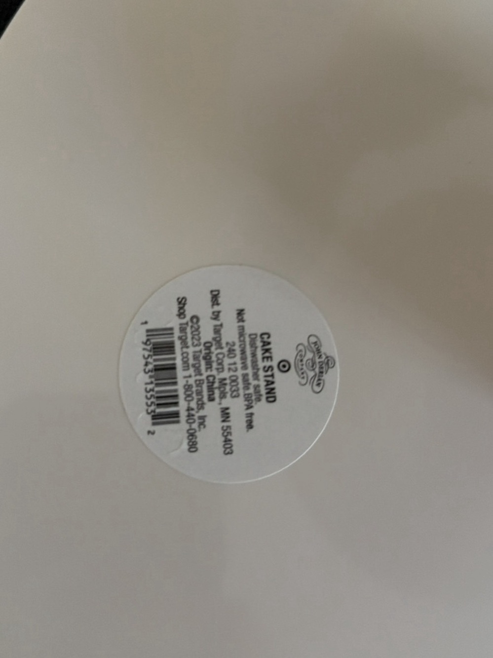 John Derian Target Collection Cake Stand - Picture 5 of 5